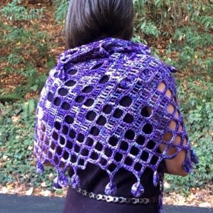 Purple Power Shawl