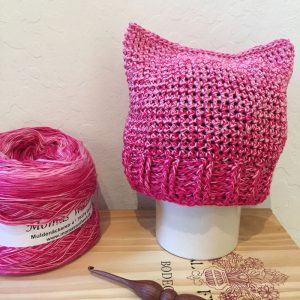 Pussyhat – Candy Cane Ombré