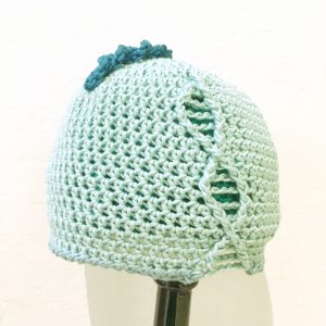 Summer science march beanie with DNA – briny sea