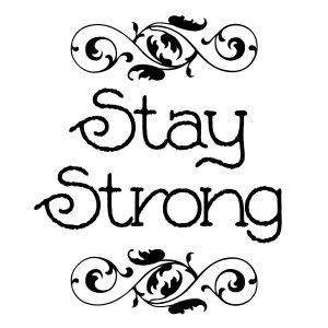 Stay Strong DIY Downloadable Wall Art